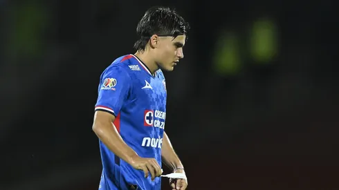 Luka Romero será baja en Cruz Azul tras ver la cartulina roja.