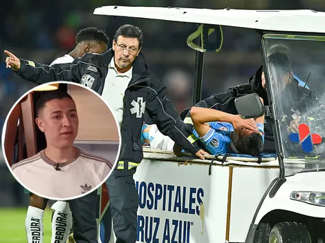 Montaño habla por primera vez sobre su grave lesión en Cruz Azul