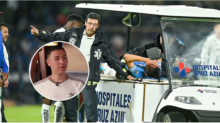 Andrés Montaño habla por primera vez sobre su grave lesión en Cruz Azul.