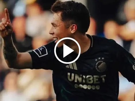 Rodrigo Huescas brilló con genial asistencia en el triunfo de Copenhague