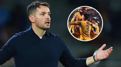 Nicolás Larcamón habló de Tigres en conferencia de prensa.