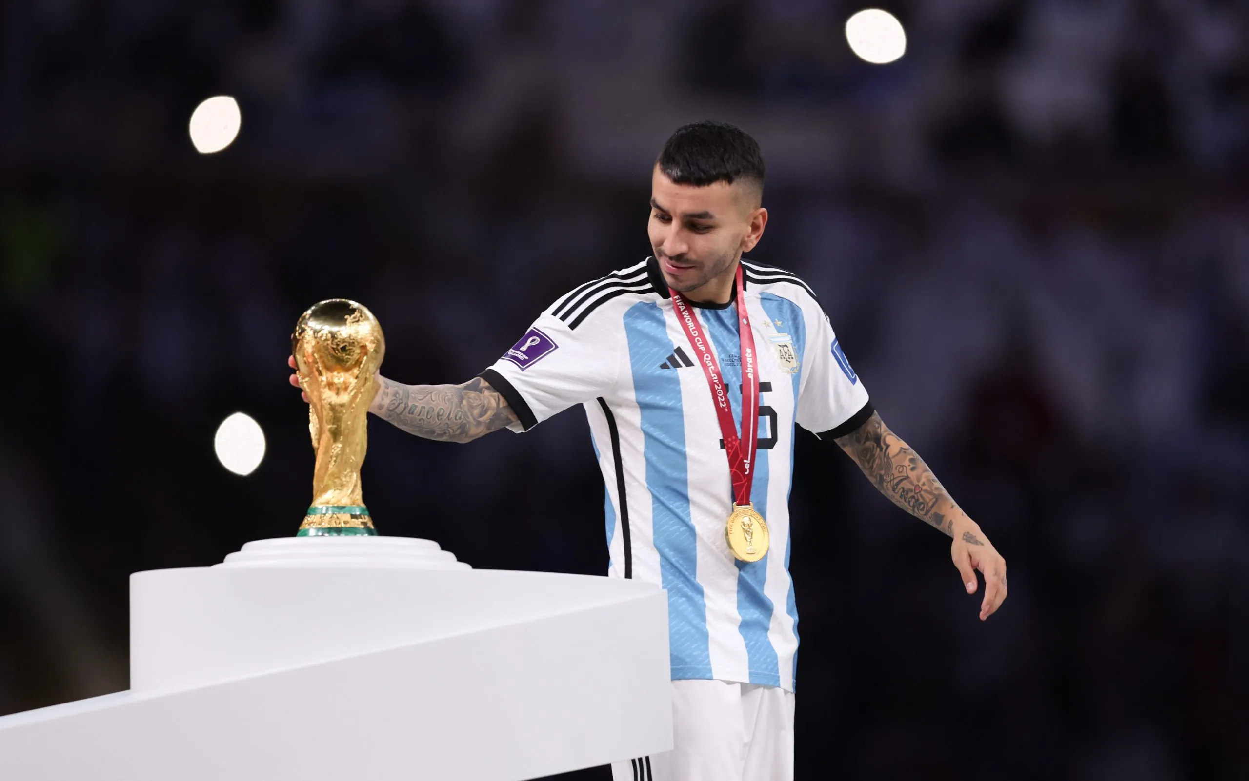 Ángel Correa, campeón del mundo, enfrentará a Cruz Azul. (Getty Images)