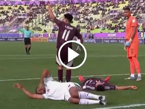 Alarmante imagen de Mateo Levy en el Mundial Sub-20