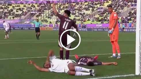 Mateo Levy le dio un susto a todo México tras recibir un golpe ante Marruecos.