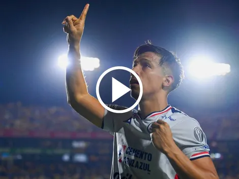 Cruz Azul rescata agónico empate ante Tigres