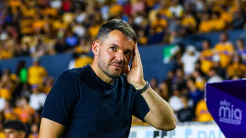 Nicolás Larcamón habló en rueda de prensa sobre empate conseguido ante Tigres.