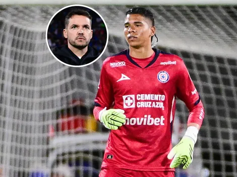 El fuerte pedido a Nicolás Larcamón sobre Kevin Mier en Cruz Azul