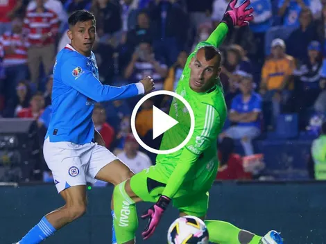 El gesto antideportivo de Nahuel Guzmán con Ángel Sepúlveda