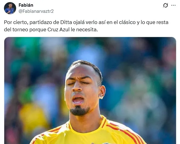 Afición señala al mejor jugador de Cruz Azul en la fecha FIFA (X)