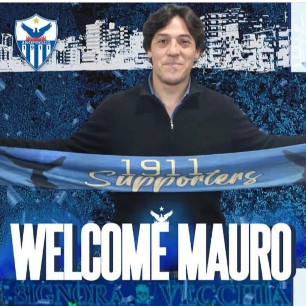 Anorthosis, el último equipo de Camoranesi como DT. (maurogc_oficial)