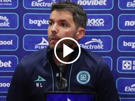 El curioso cruce de Larcamón con una periodista por América