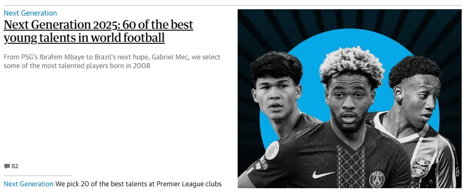 Artículo de The Guardian