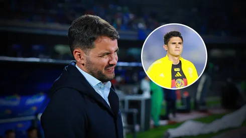 Nicolás Larcamón le respondió a Israel Reyes por el Clásico Joven.