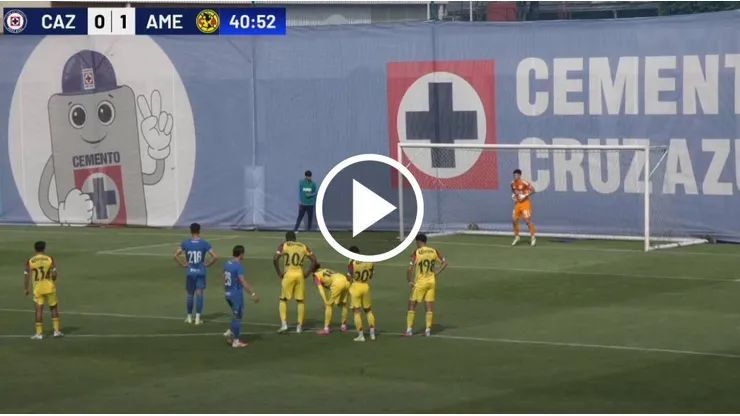 Bryan Casas falló un penal clave ante América en la Sub-21