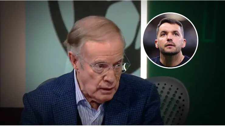 El histórico reportero apuntó contra Nicolás Larcamón.