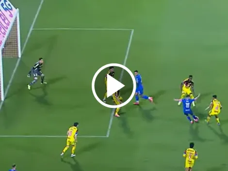 Espectacular gol de Nacho Rivero para dar vuelta el Clásico Joven