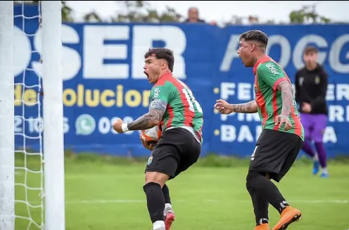 Christian Tabó con el Rampla Juniors (IG Christian Tabó)