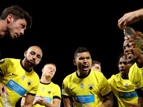 Show de Orbelin Pineda en la UEFA Conference League