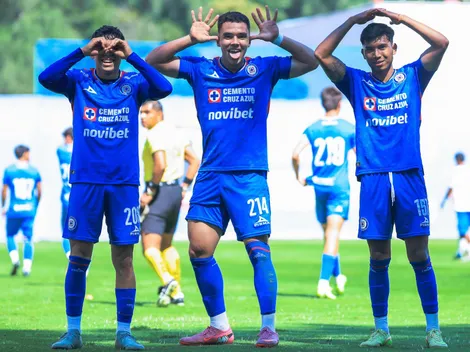 Cruz Azul Sub-21 venció a Monterrey con gol agónico de Mateo Levy