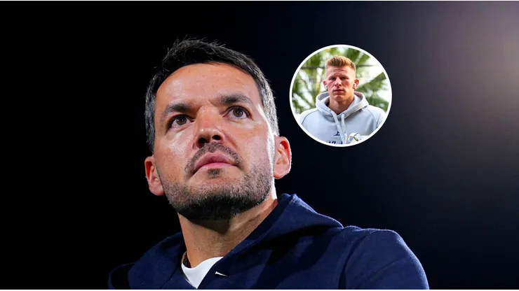 El mensaje con doble sentido de Nicolás Larcamón para Mateusz Bogusz