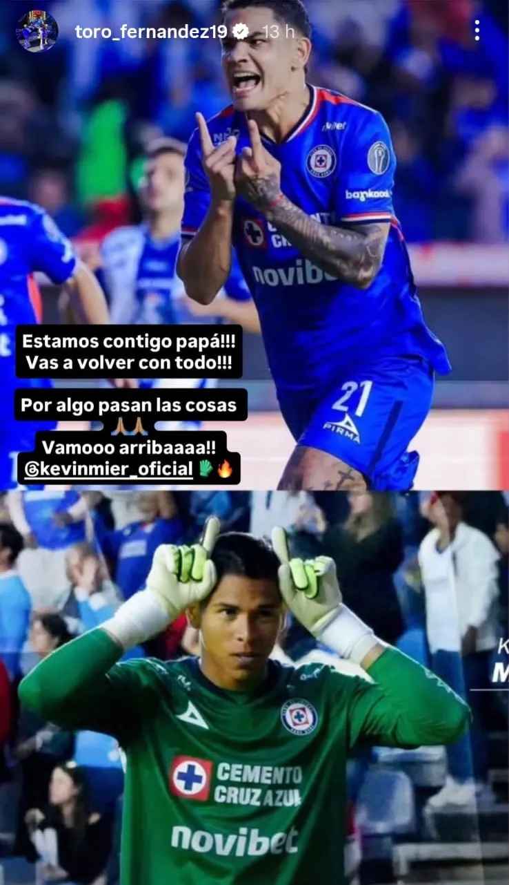 Storie del Toro Fernández para Kevin Mier.