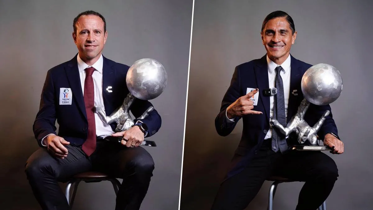 Gerardo Torrado y Francisco Palencia ingresaron al Salón de la Fama. (X @famasalon)