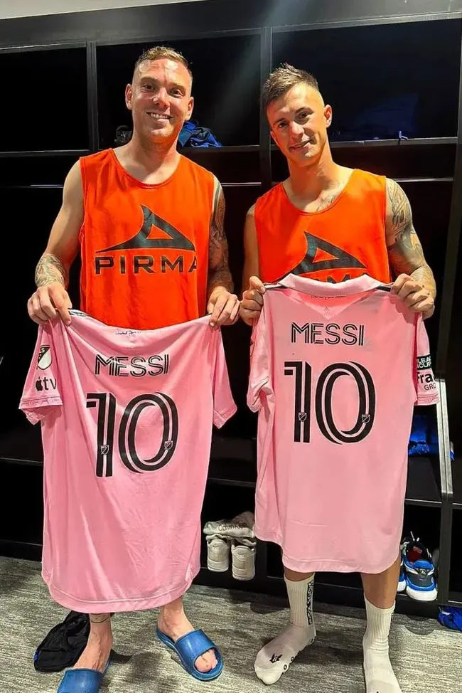 Rodolfo Rotondi recordó su polémica foto con Lionel Messi (Instagram)