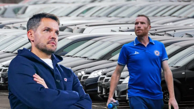Los entrenadores de Cruz Azul tienen muchas diferencias... una de las principales están en los carros que manejan.