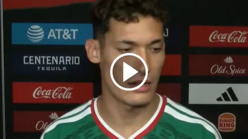 El defensor de Cruz Azul partió desde el once titular en la derrota del TRI contra Paraguay en los Estados Unidos.