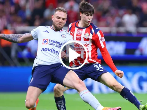 Cruz Azul empató ante Chivas y se acerca a las semis