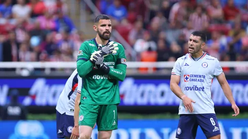 Andrés Gudiño se lució en el partido de ida de los cuartos de final frente a Chivas.