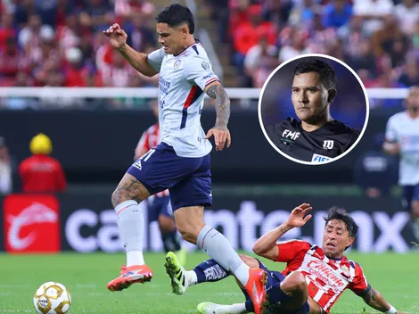 Cantante Guerrero expuso un error en contra de Cruz Azul frente a Chivas