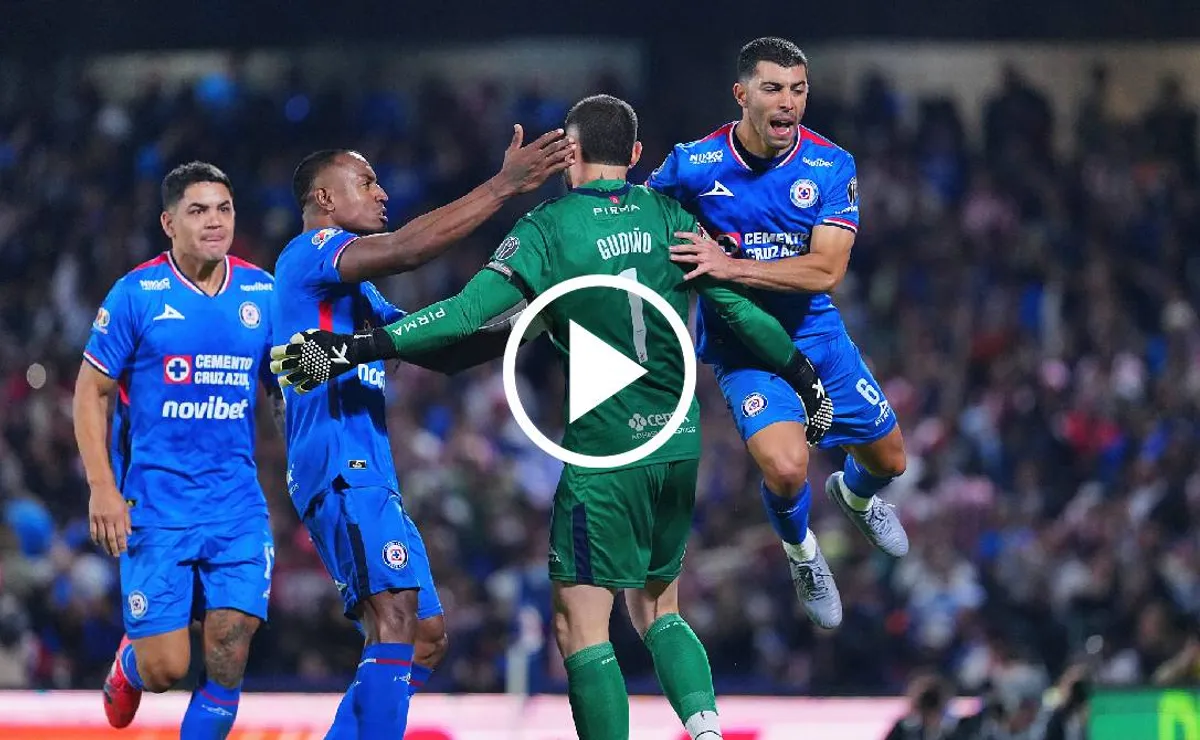 Cruz Azul 3-2 Chivas: goles y videos por la vuelta de los cuartos de final