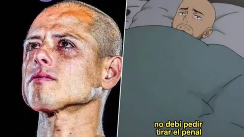 El Chicharito tuvo en sus pies la victoria. No pudo ser.