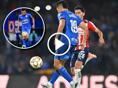 El golazo de Charly Rodríguez que terminó de sentenciar a Chivas