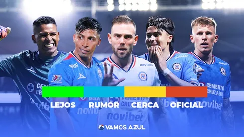 Así está el panorama de bajas de mercado para Cruz Azul.