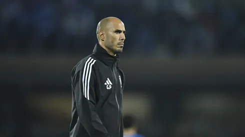 Ciudad de México, 3 de diciembre de 2025. Guido Pizarro, director técnico, durante el partido correspondiente a la ida de las Semifinales del torneo Apertura 2025 de la Liga BBVA MX, entre la Máquina Celeste del Cruz Azul y los Tigres de la UANL, realizado en el estadio Olímpico Universitario. Foto: Imago7/ Etzel Espinosa