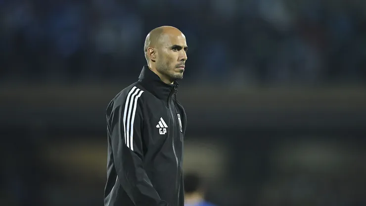 Ciudad de México, 3 de diciembre de 2025. Guido Pizarro, director técnico, durante el partido correspondiente a la ida de las Semifinales del torneo Apertura 2025 de la Liga BBVA MX, entre la Máquina Celeste del Cruz Azul y los Tigres de la UANL, realizado en el estadio Olímpico Universitario. Foto: Imago7/ Etzel Espinosa