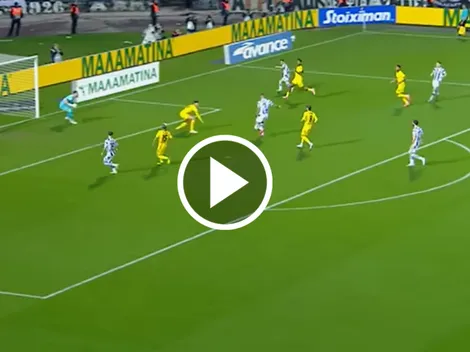 Giakoumakis está intratable y se despachó con un doblete