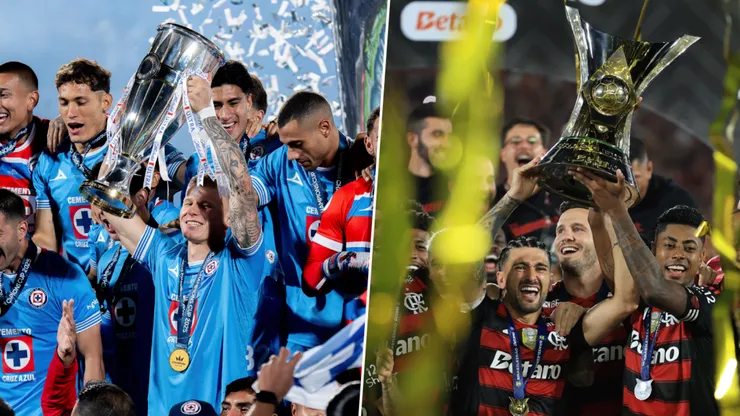 Cruz Azul es el máximo ganador de la Concachampions, mientras que el Flamengo no lo es de la Copa Libertadores.
