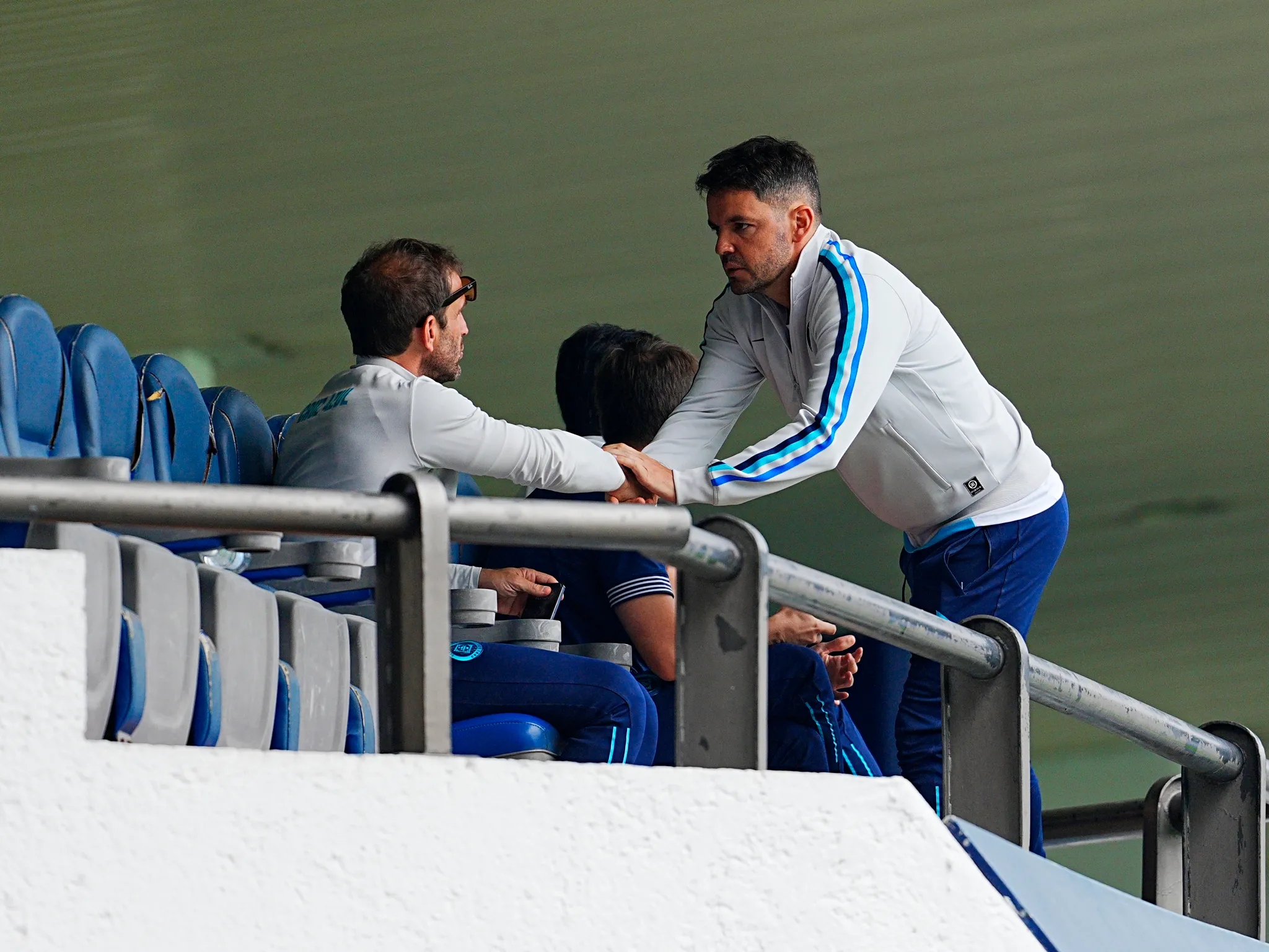 La continuidad del proyecto de Iván Alonso con Larcamón como DT exige títulos en 2026. (Imago7)