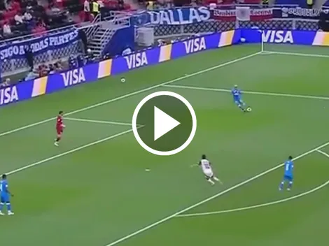 El error fatal de Gonzalo Piovi para el primer gol de Flamengo ante Cruz Azul