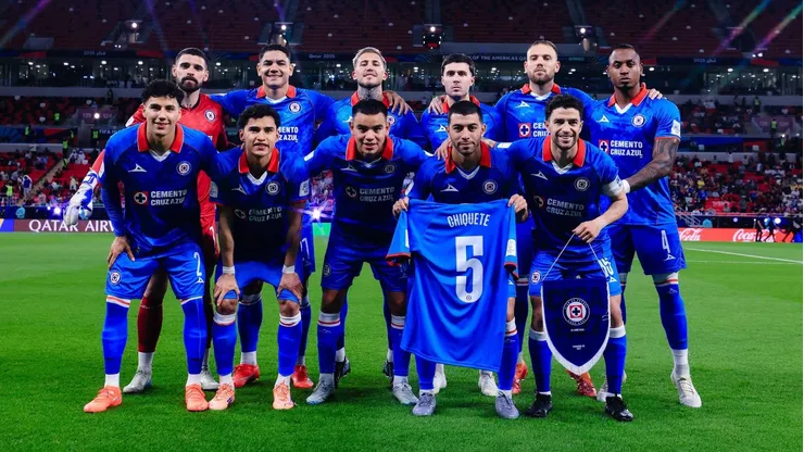 Los puntajes de los jugadores de Cruz Azul.