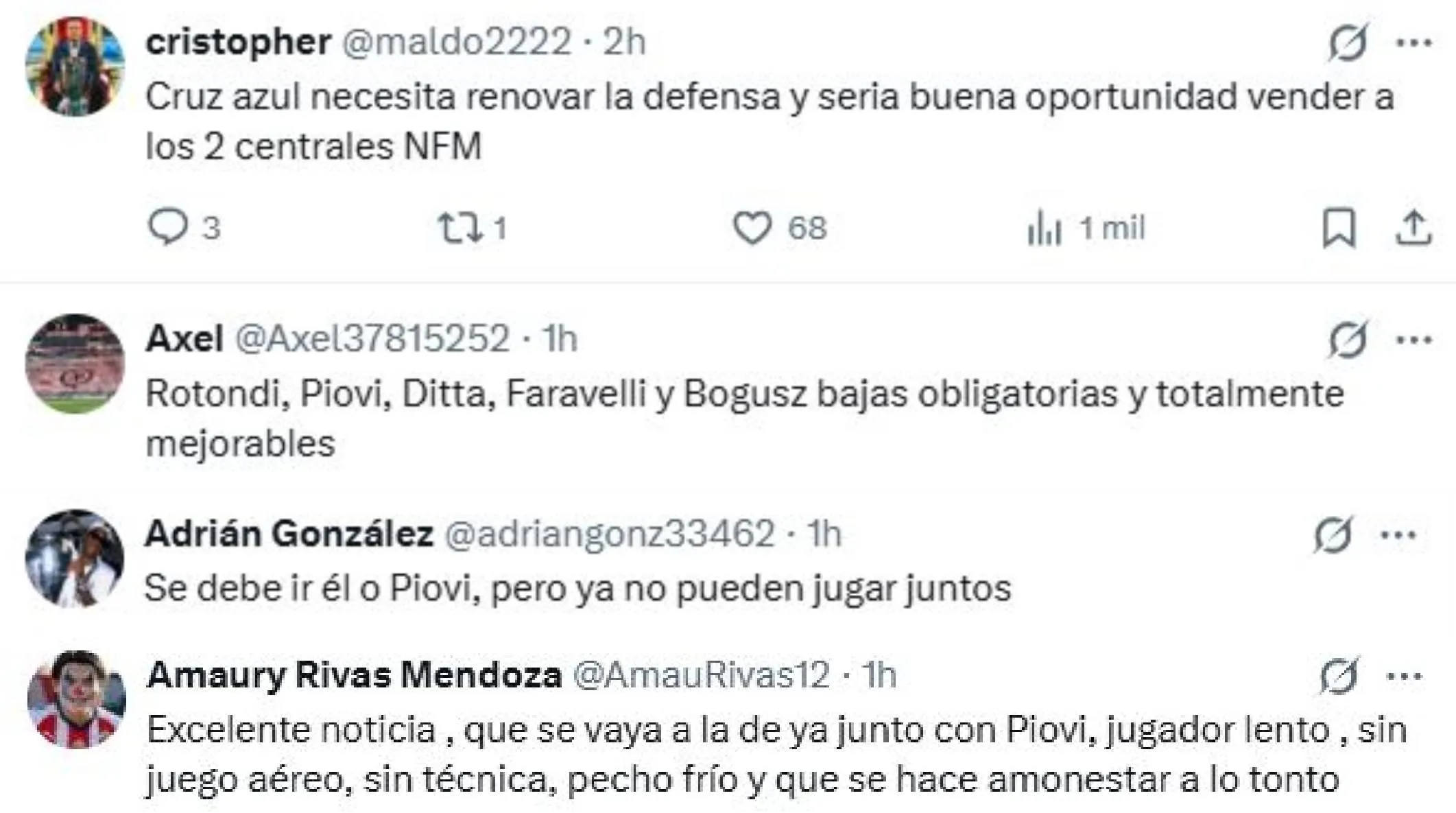 La reacción de la afición a la posible salida de Willer Ditta (X)