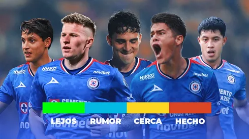 Así las bajas en Cruz Azul para el Clausura 2026.