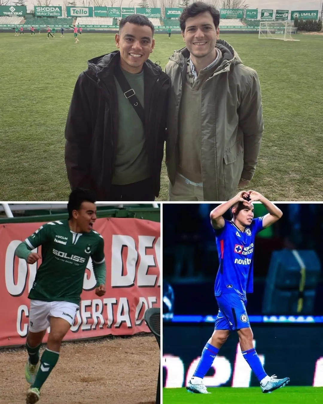 Charly Rodríguez visitó las instalaciones de un club europeo (@Charlyrdz)