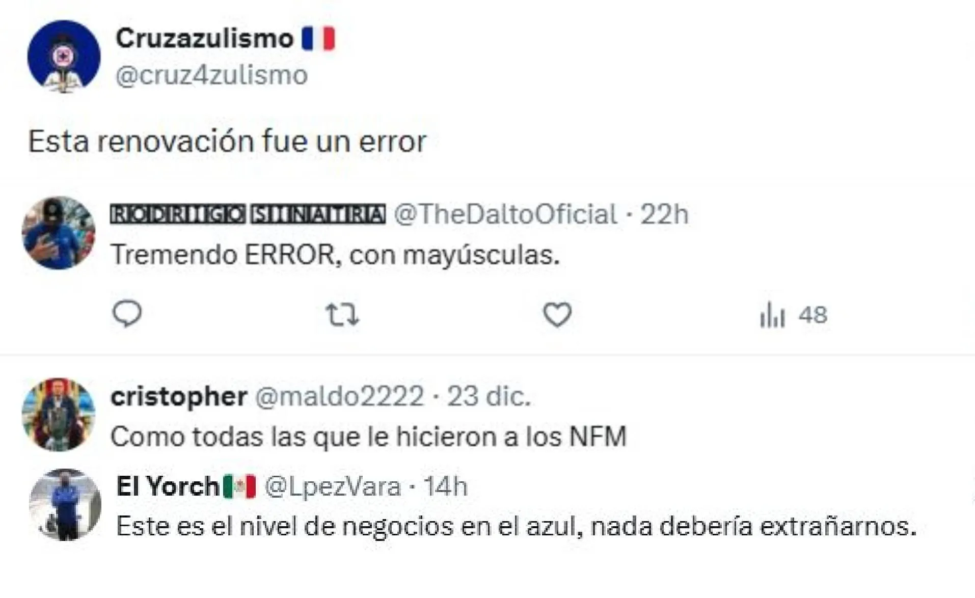 Las opiniones encontradas en Cruz Azul por la renovación de Faravelli (X)