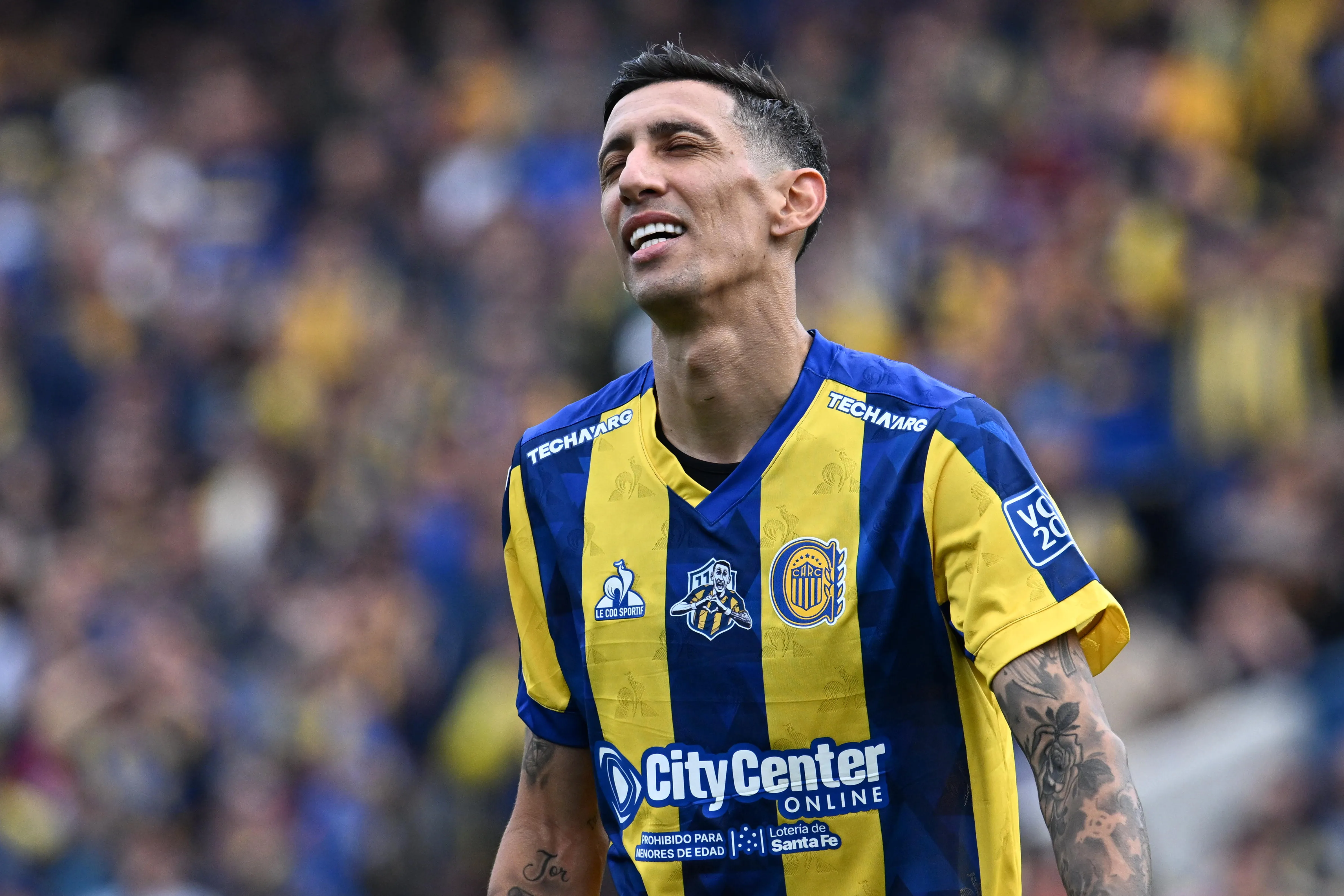 Cruz Azul habría intentado fichar a Ángel Di María antes de que regresara a Rosario Central en verano de 2025.(Getty Images)