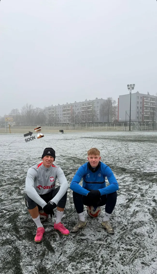 El sugestivo posteo de Mateusz Bogusz a días de la pretemporada (Instagram)