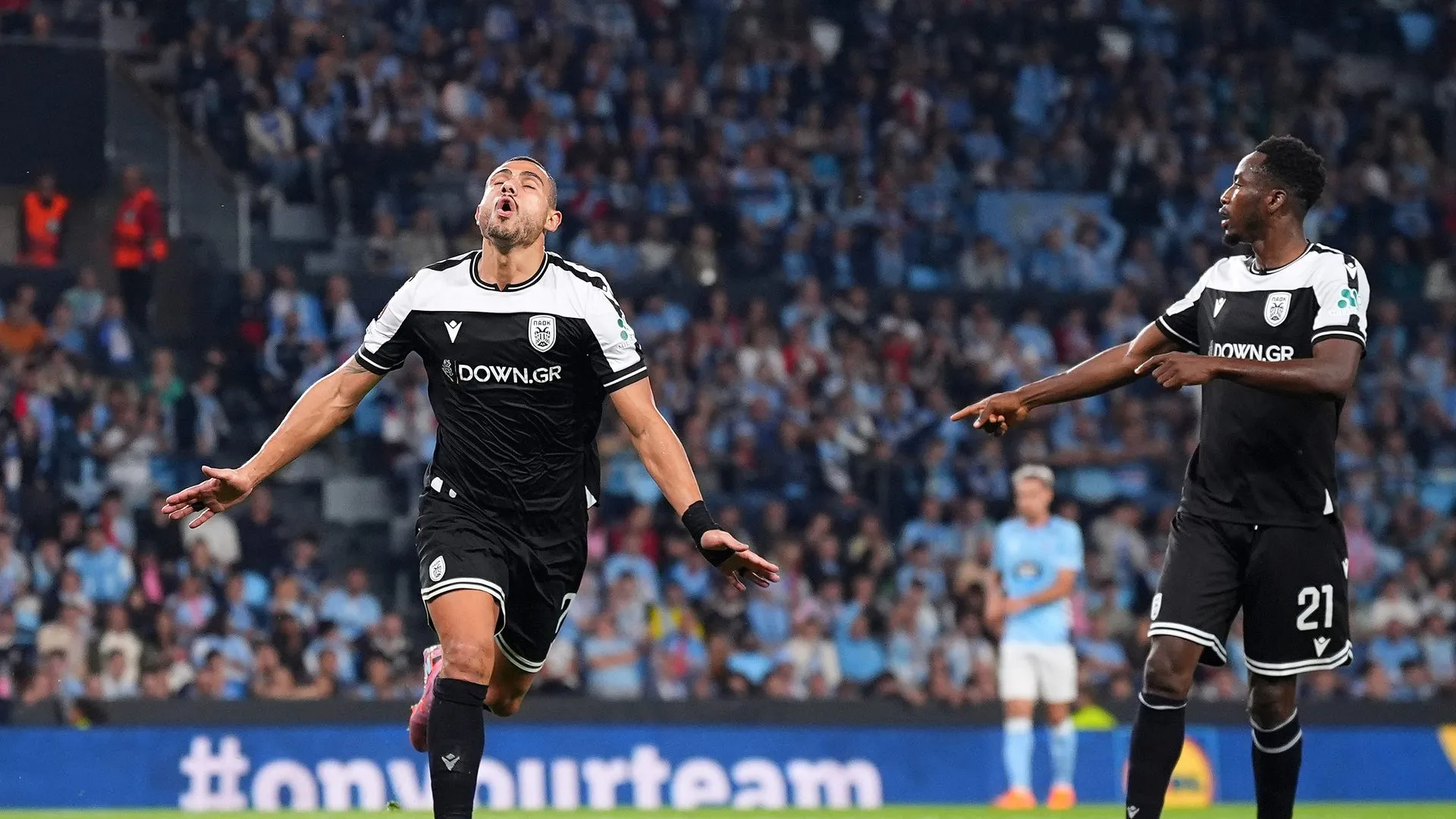 Giorgos Giakoumakis se reencontró con su versión goleadora en Grecia, tras salir de Cruz Azul. (Getty Images)
